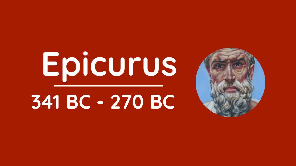 Life Of Epicurus
