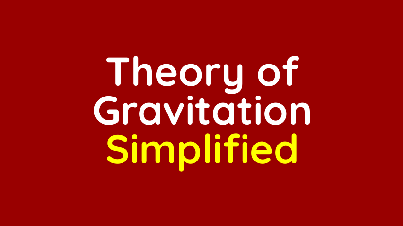 Theory of Gravitation