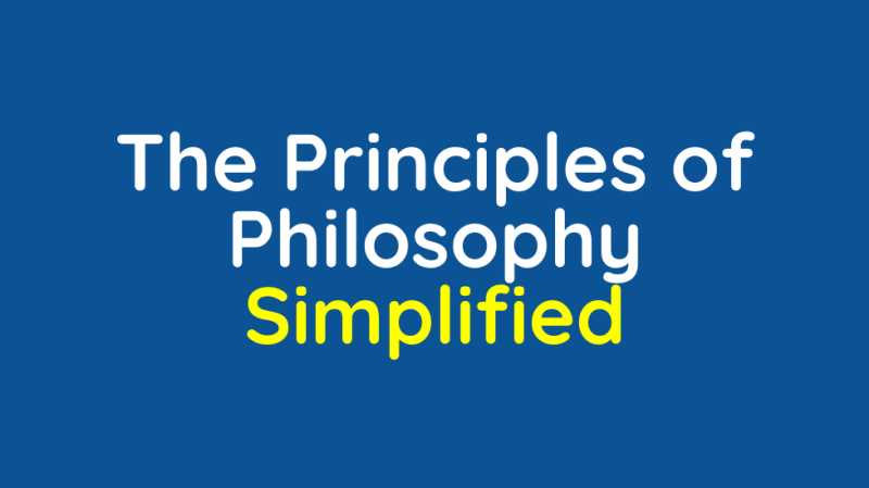 The Principles of Philosophy